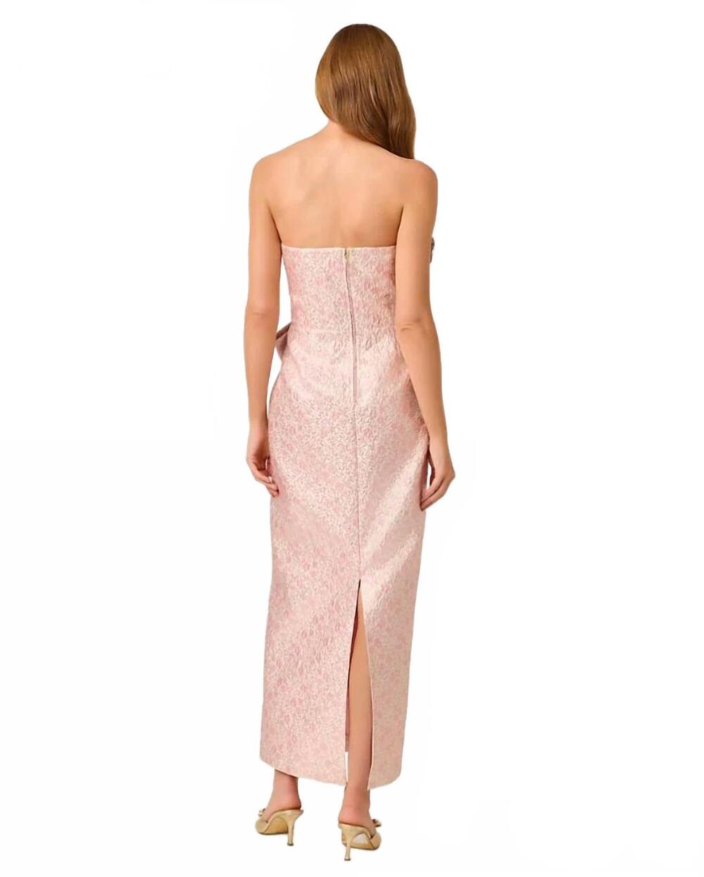 NEW LILLY PULITZER tiernan maxi dress in conchshell pink - Picture 4 of 7